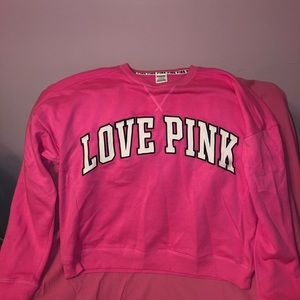 PINK Sweatshirt with Sweatpants